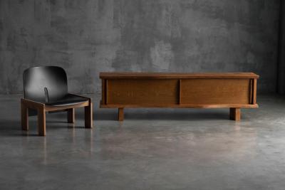 Charlotte Perriand Sideboard in the Style of Charlotte Perriand Jean Prouv France 1970s