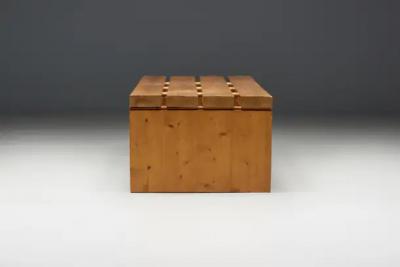 Charlotte Perriand Slate Bench by Charlotte Perriand for Les Arcs France 1980s