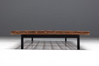 Charlotte Perriand Slatted Bench in the Style of Charlotte Perriand France 1950s