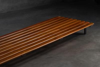 Charlotte Perriand Slatted Bench in the Style of Charlotte Perriand France 1950s