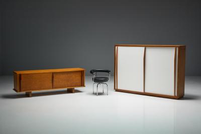 Charlotte Perriand Storage Piece by Charlotte Perriand Atelier Jean Prouv France 1950s