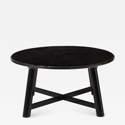 Charlotte Perriand Style of Perriand superb black pine coffee table