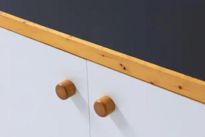 Charlotte Perriand Wall Mounted Cabinet by Charlotte Perriand for Les Arcs France 1970s
