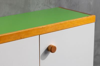 Charlotte Perriand Wall Mounted Cabinet by Charlotte Perriand for Les Arcs France 1970s