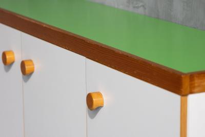 Charlotte Perriand Wall Mounted Cabinet by Charlotte Perriand for Les Arcs France 1970s