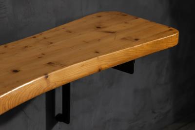 Charlotte Perriand Wall Mounted Console Table by Charlotte Perriand France 1950s