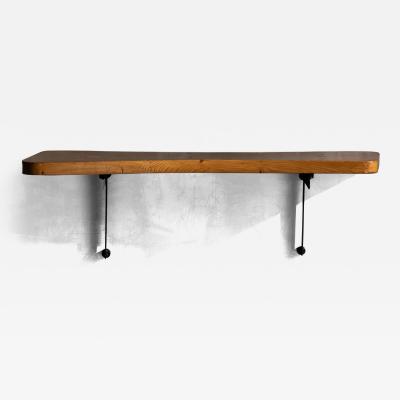 Charlotte Perriand Wall Mounted Console Table by Charlotte Perriand France 1950s