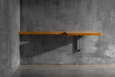 Charlotte Perriand Wall Mounted Console Table by Charlotte Perriand France 1950s