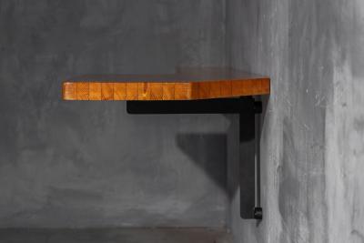 Charlotte Perriand Wall Mounted Console Table by Charlotte Perriand France 1950s