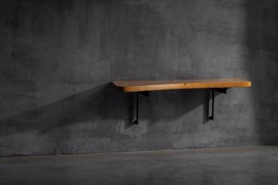 Charlotte Perriand Wall Mounted Console Table by Charlotte Perriand France 1950s