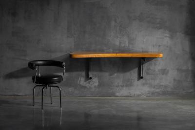 Charlotte Perriand Wall Mounted Console Table by Charlotte Perriand France 1950s