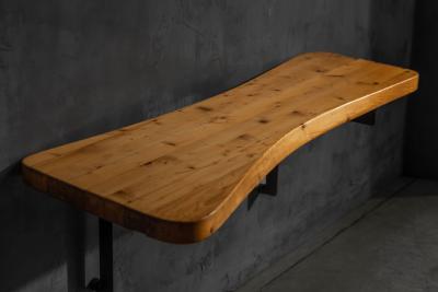 Charlotte Perriand Wall Mounted Console Table by Charlotte Perriand France 1950s