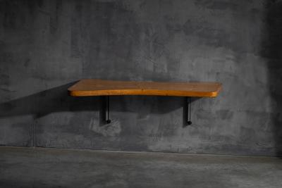 Charlotte Perriand Wall Mounted Console Table by Charlotte Perriand France 1950s