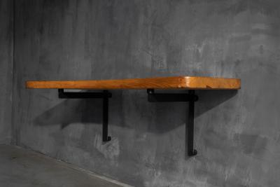 Charlotte Perriand Wall Mounted Console Table by Charlotte Perriand France 1950s
