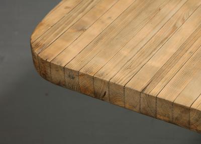 Charlotte Perriand Wood and Metal Work Table France c 1940s