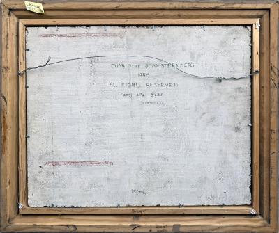 Charlotte Sternberg Americana Winter Scene Ice Skaters Mid Century