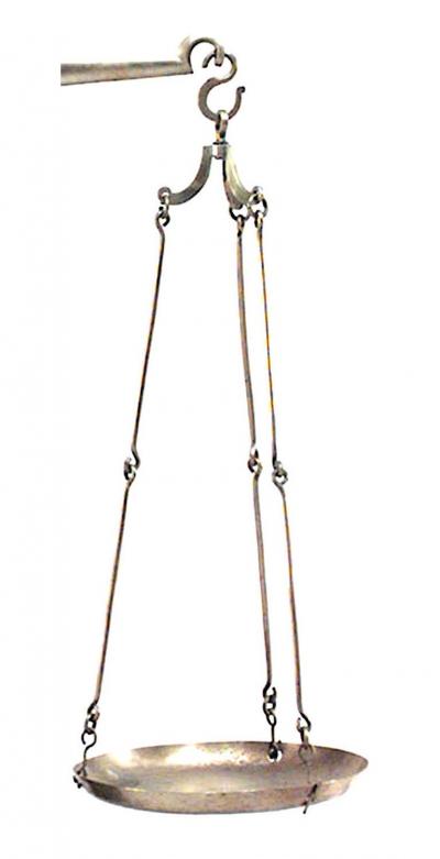 Charpentier French Victorian Brass Scale