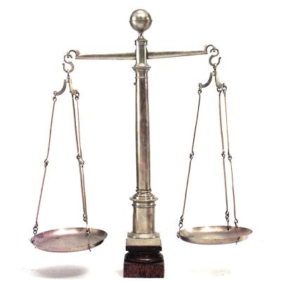 Charpentier French Victorian Brass Scale