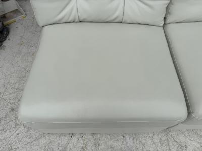 Chateau D ax Armless Leather Chairs