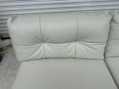 Chateau D ax Armless Leather Chairs