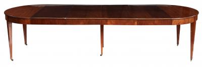 Chateau Sized French Directoire Dining Table
