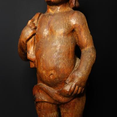 Cherubim Wooden Sculpture