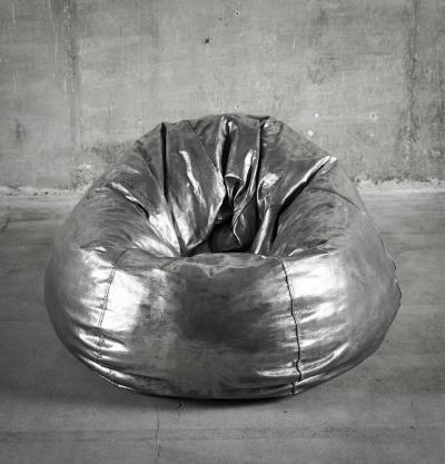 Cheryl Ekstrom CHERYL EKSTROM BEAN BAG CHAIR SCULPTURE