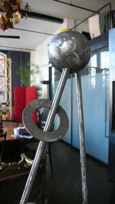 Cheryl Farber Smith Metal Abstract Sculpture by Cheryl Farber Smith