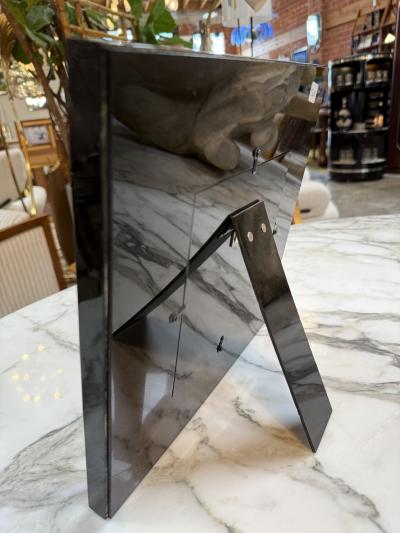 Chevron Pattern Natural Horn Inlay Square Photo Frame XL