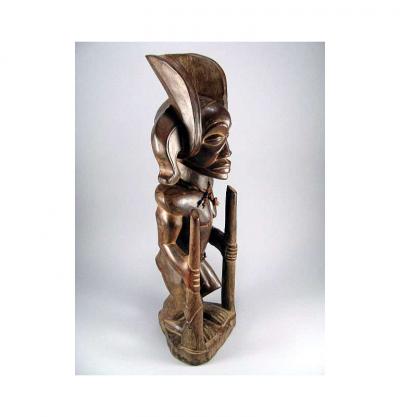 Chibinda Ilunga Figure Chokwe Angola African Tribal Art