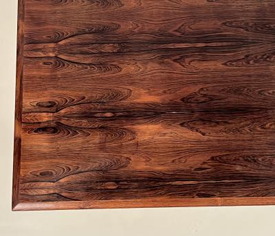 Chic Danish Midcentury Rosewood Side Table