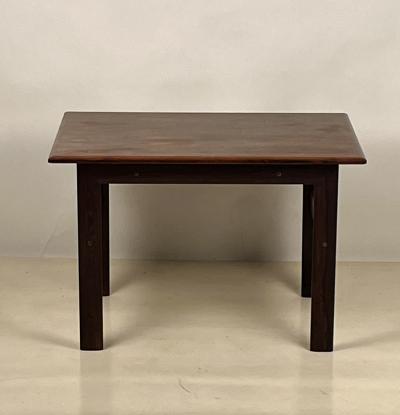 Chic Danish Midcentury Rosewood Side Table