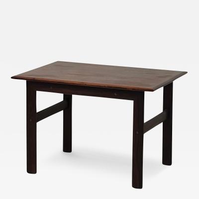 Chic Danish Midcentury Rosewood Side Table