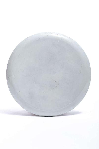 Chic Snakeskin Enameled Metal Serving Plate
