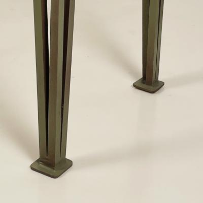 Chic Verdigris Meandre and Glass Console by Design Fr res