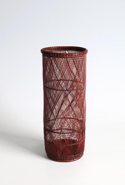 Chikubosai Maeda II Cylindrical Basket 1980s