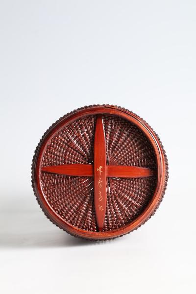 Chikubosai Maeda II Cylindrical Basket 1980s