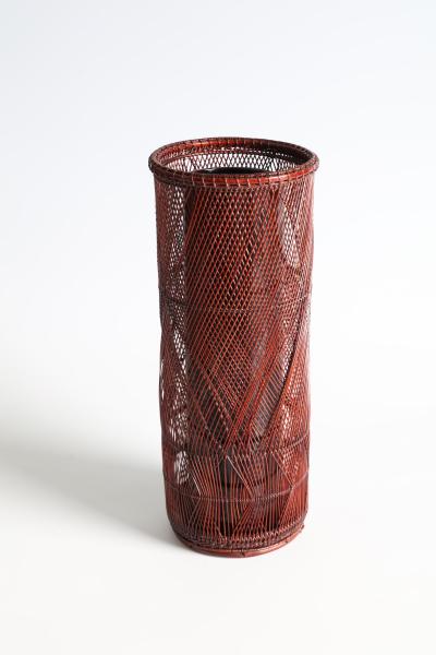 Chikubosai Maeda II Cylindrical Basket 1980s