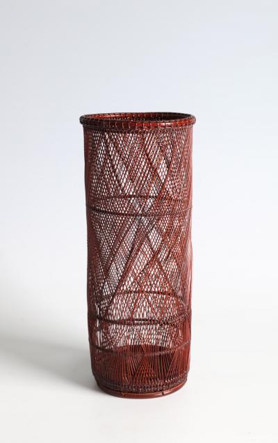 Chikubosai Maeda II Cylindrical Basket 1980s