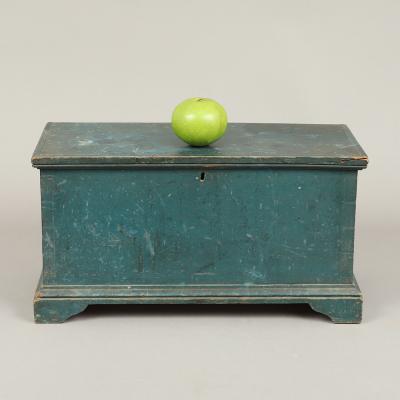 Child Size Painted blanket Chest