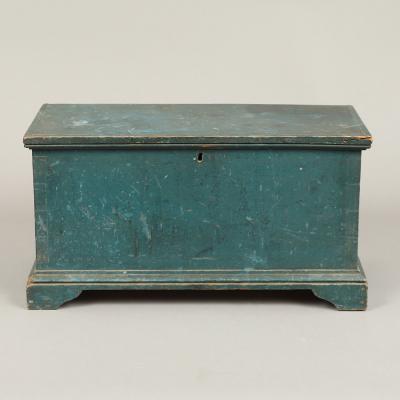 Child Size Painted blanket Chest