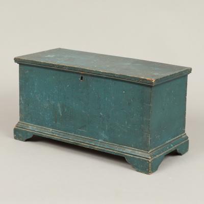 Child Size Painted blanket Chest