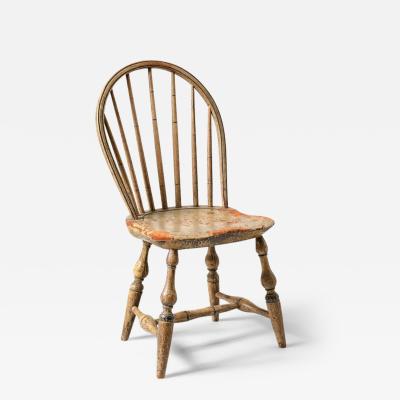 Child s Painted Bow back Windsor Side Chair