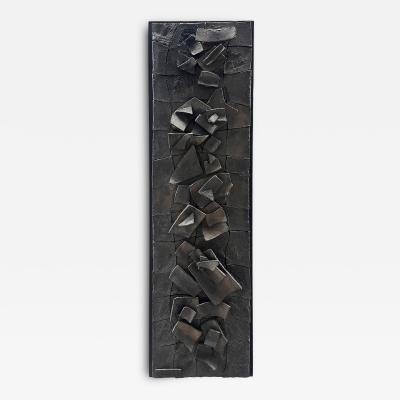 Chili Emerman Brutalist Ceramic Abstract Wall Sculpture
