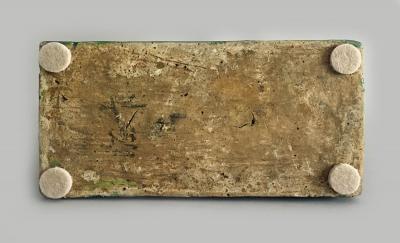 Chinese Antique Sancai Glazed Foo Dog