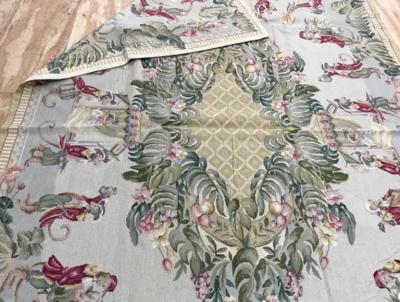 Chinese Aubusson Needlepoint Carpet