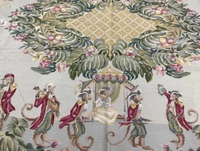 Chinese Aubusson Needlepoint Carpet