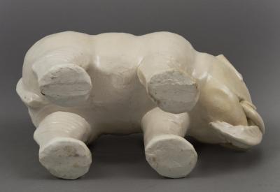 Chinese Blanc de Chine Elephant 17th Century