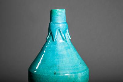 Chinese Blue Glaze Gourd Shape Vase