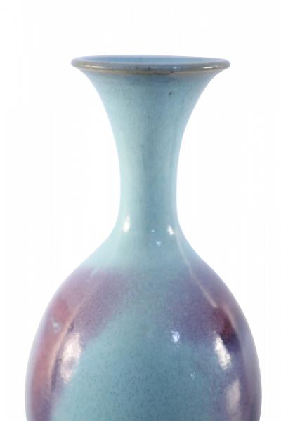 Chinese Blue and Purple Glazing Porcelain Vase